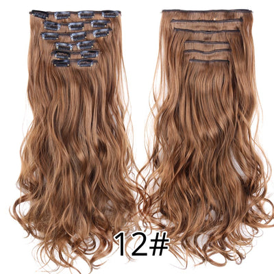 Curly Hair Clip Wig Extension