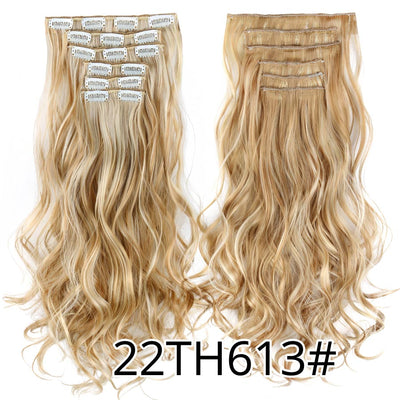 Curly Hair Clip Wig Extension