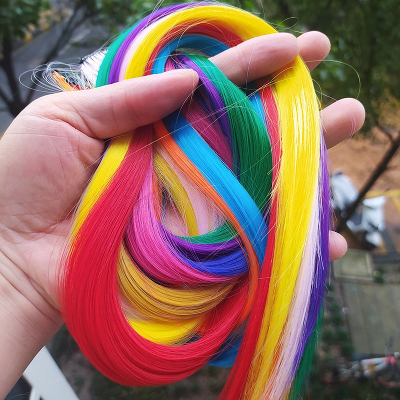 Colorful Long Hair Wig