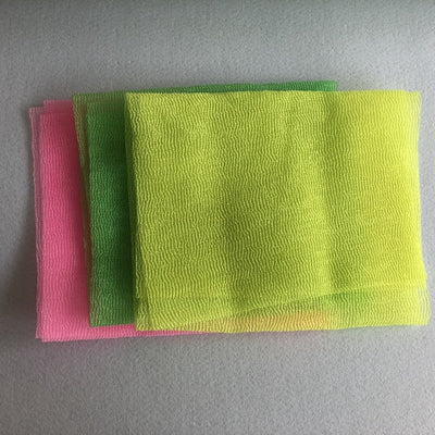 Nylon bath towel