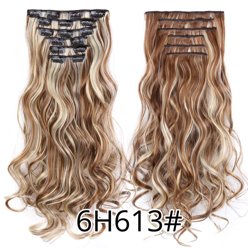 Curly Hair Clip Wig Extension