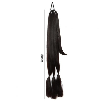 Long Black Hairpiece