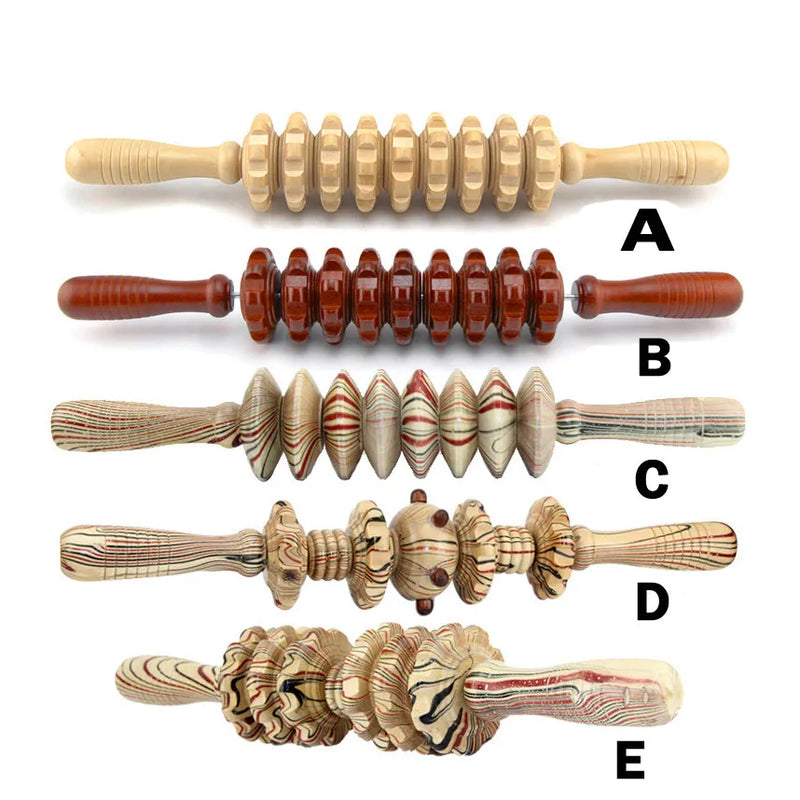 Wood Roller Massager