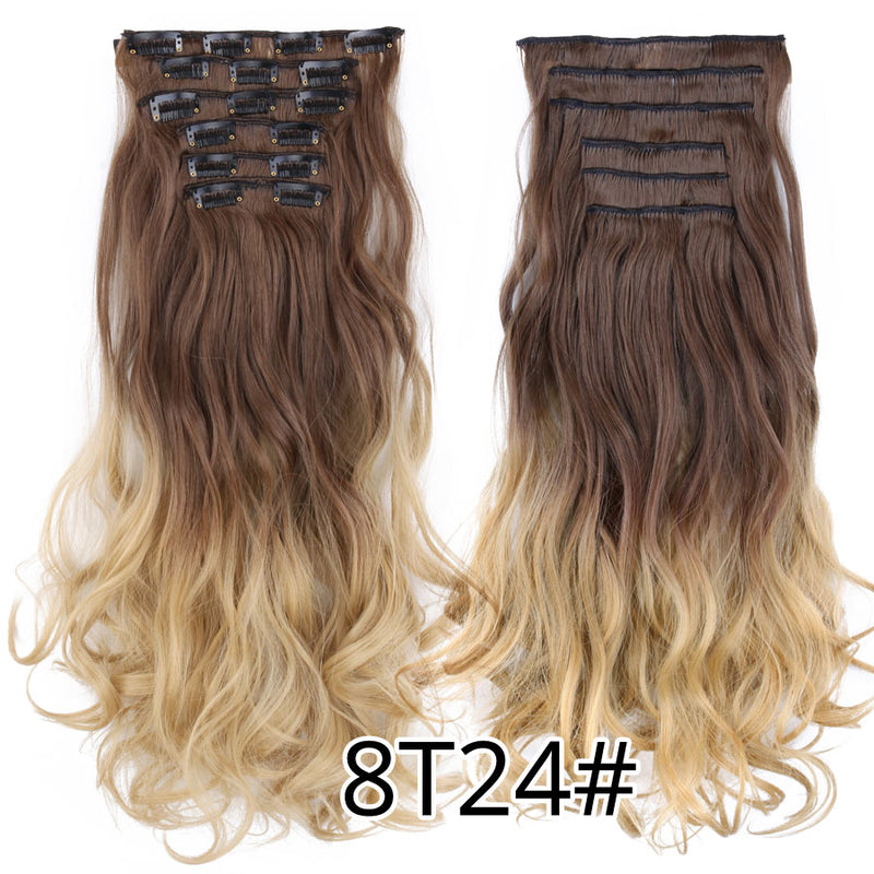 Curly Hair Clip Wig Extension