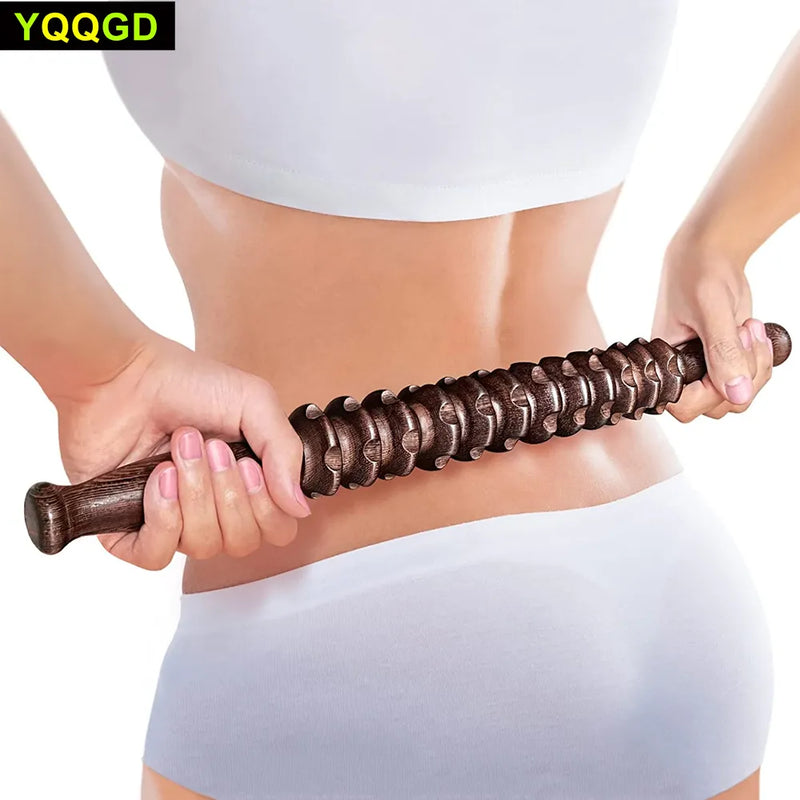 Wooden Exercise Roller