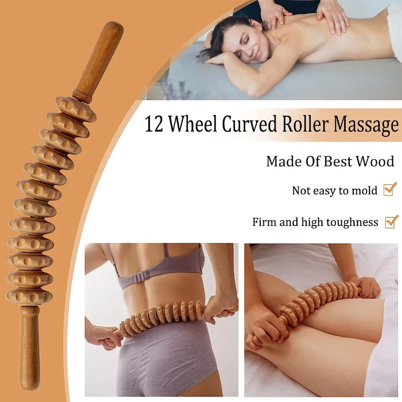 Wooden Therapy Massager