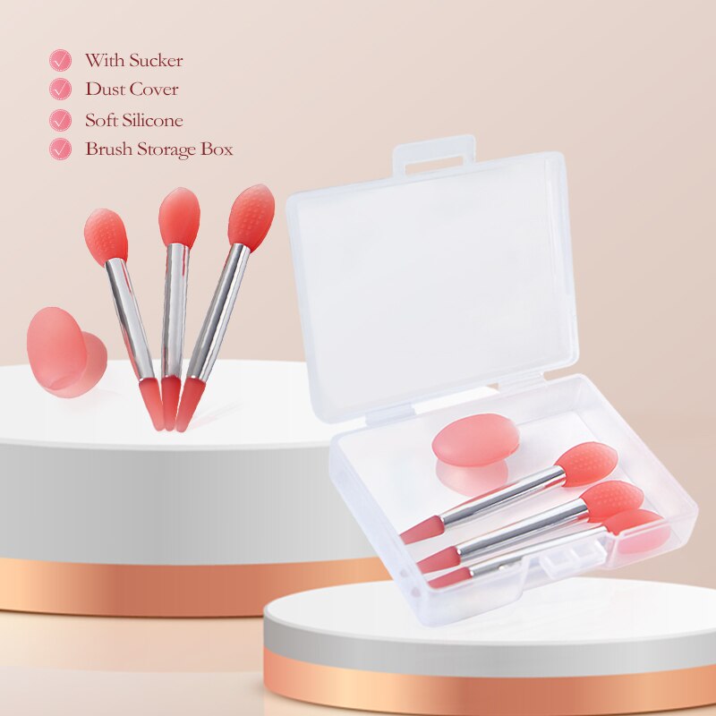 Silicone Lip Balm Brushes Set