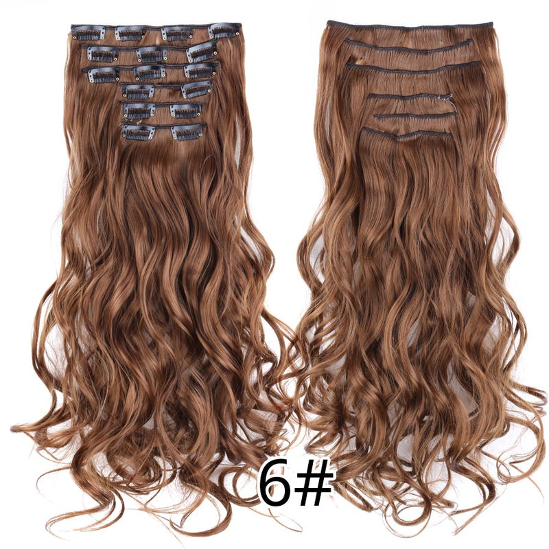 Curly Hair Clip Wig Extension