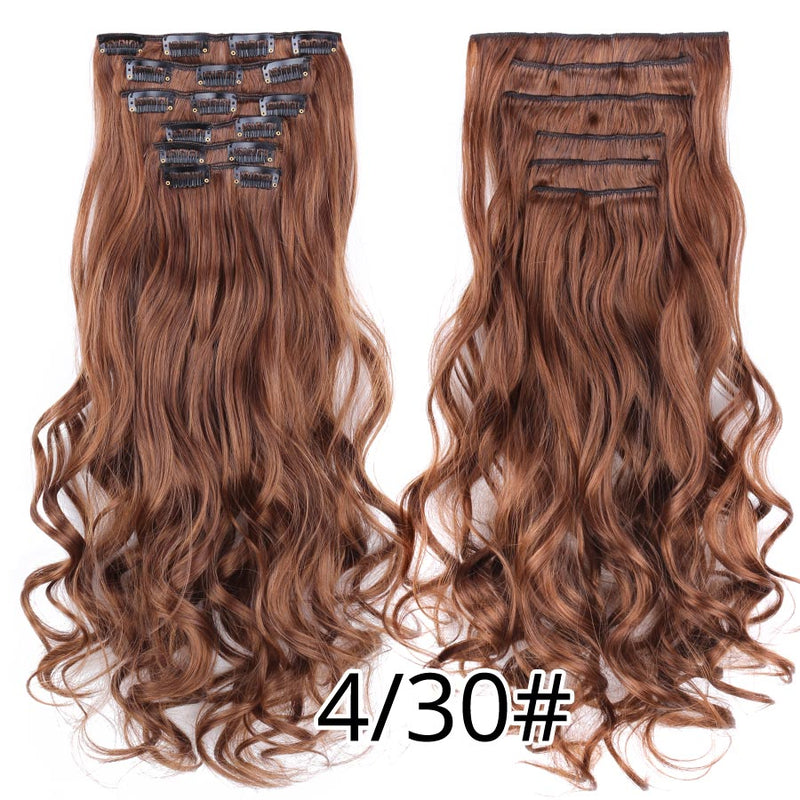 Curly Hair Clip Wig Extension