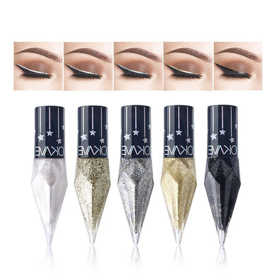 Diamond liquid eyeliner