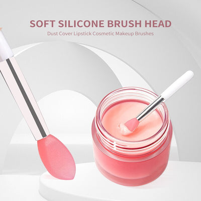 Silicone Lip Balm Brushes Set