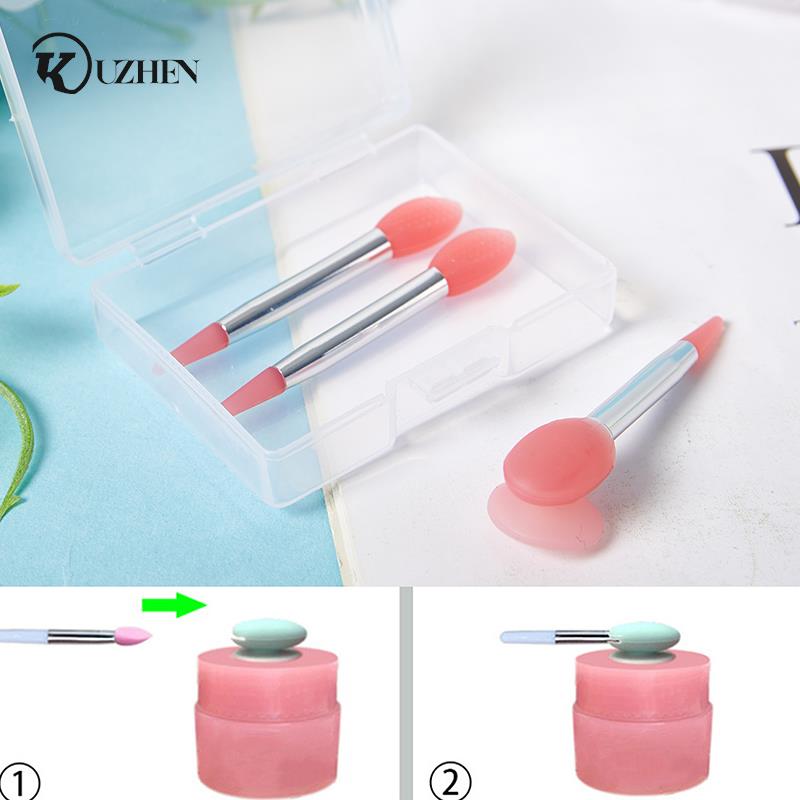 Silicone Lip Balm Brushes Set