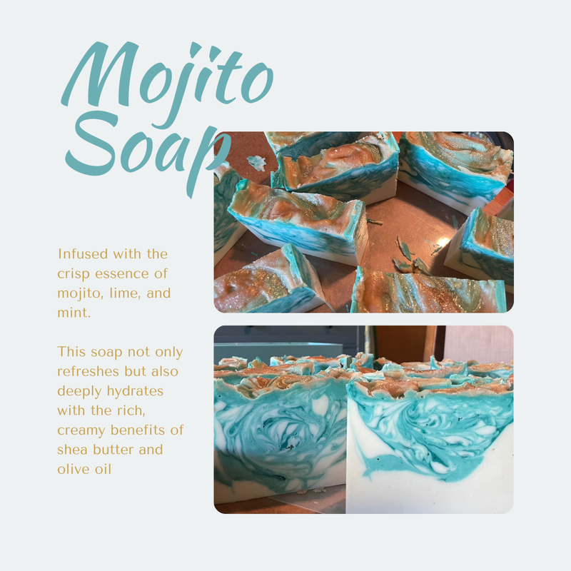 All Natural Mojito Soap